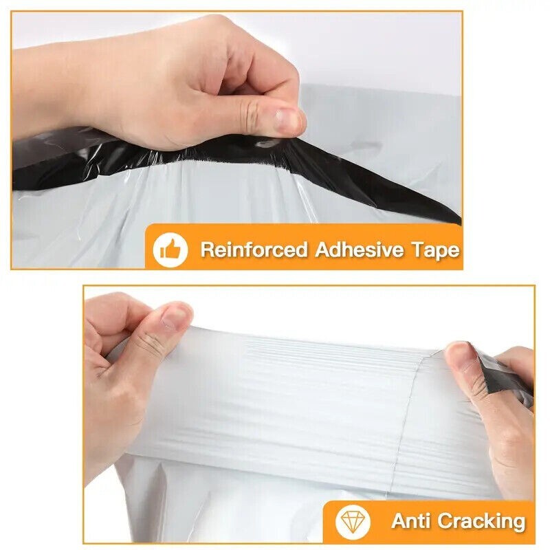 50-PK 6" x 9" Poly Mailer Shipping Bags Packaging Bag 6x9 gallery