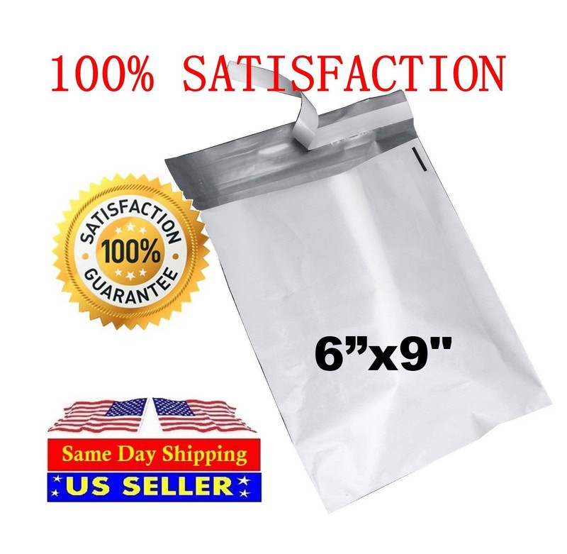 6X9 Light Poly Mailers Self Sealing Shipping Envelopes Bags -ST ShipMailers