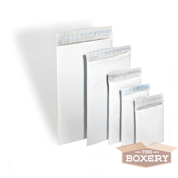 150 #00 Poly Bubble Padded Envelopes Mailers 5 x 10 from The Boxery