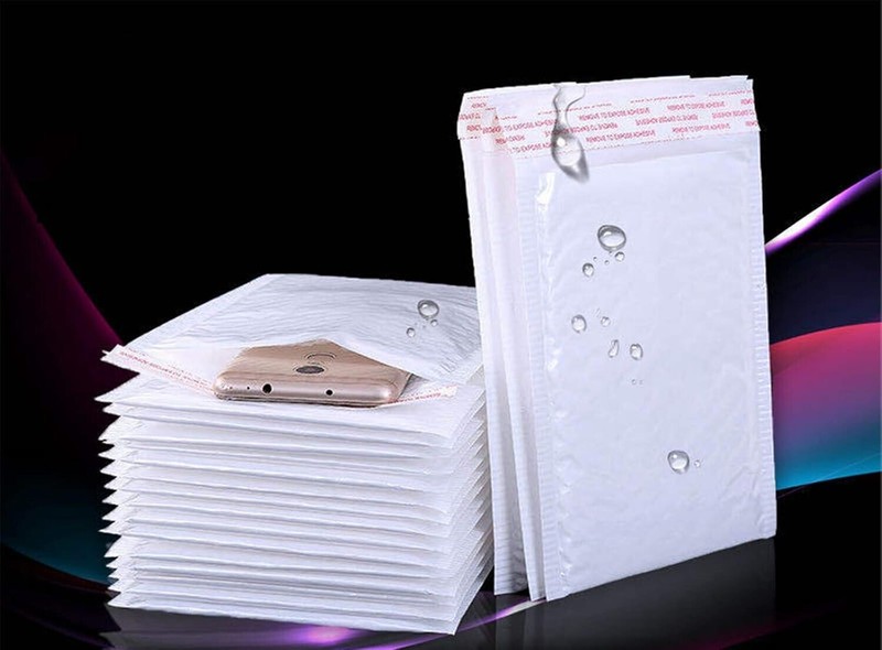 20Pcs White Bubble Mailers Padded Envelopes Self-Sealing Mailing Shipping Bags gallery