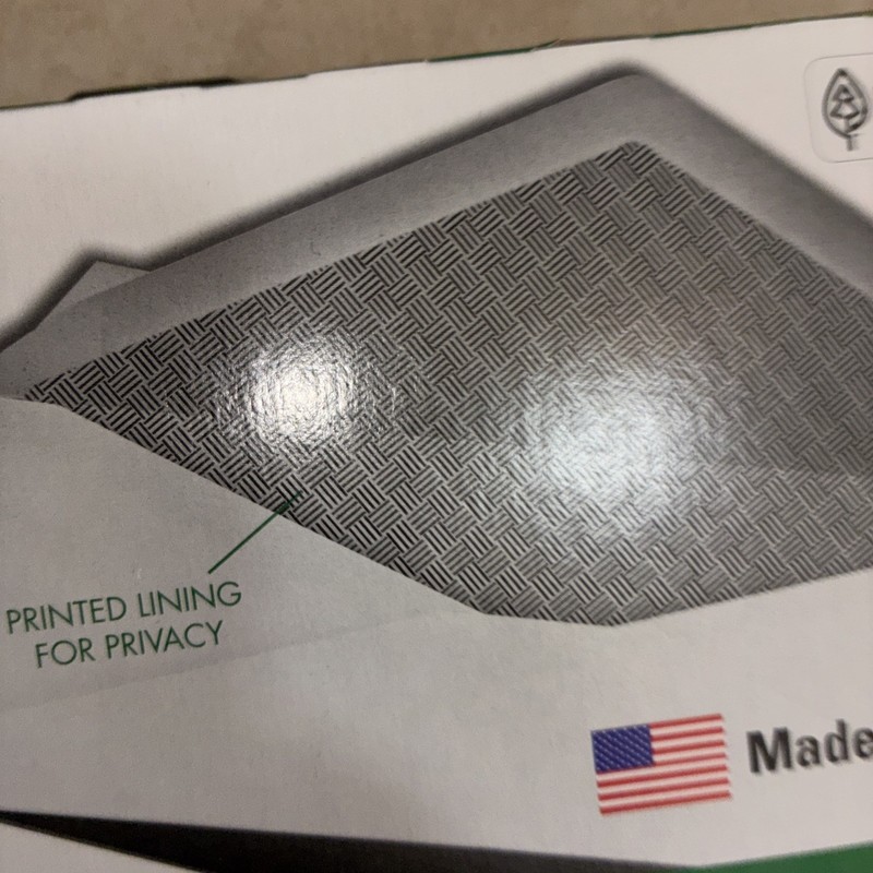 Mead Security Envelopes 40 Count Privacy Print USA Made gallery