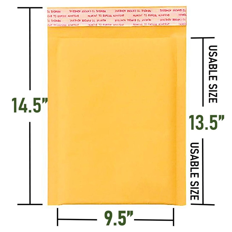 SALES4LESS - Kraft Bubble Mailers, Self-Seal, Waterproof & Cushioned Padded E... gallery