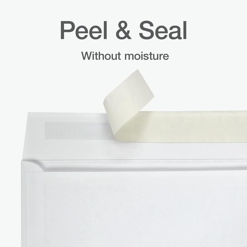 A9 Envelopes with Self Seal Closure, 5-3/4 x 8-3/4 Inches, 24 lb. White, For Gre gallery