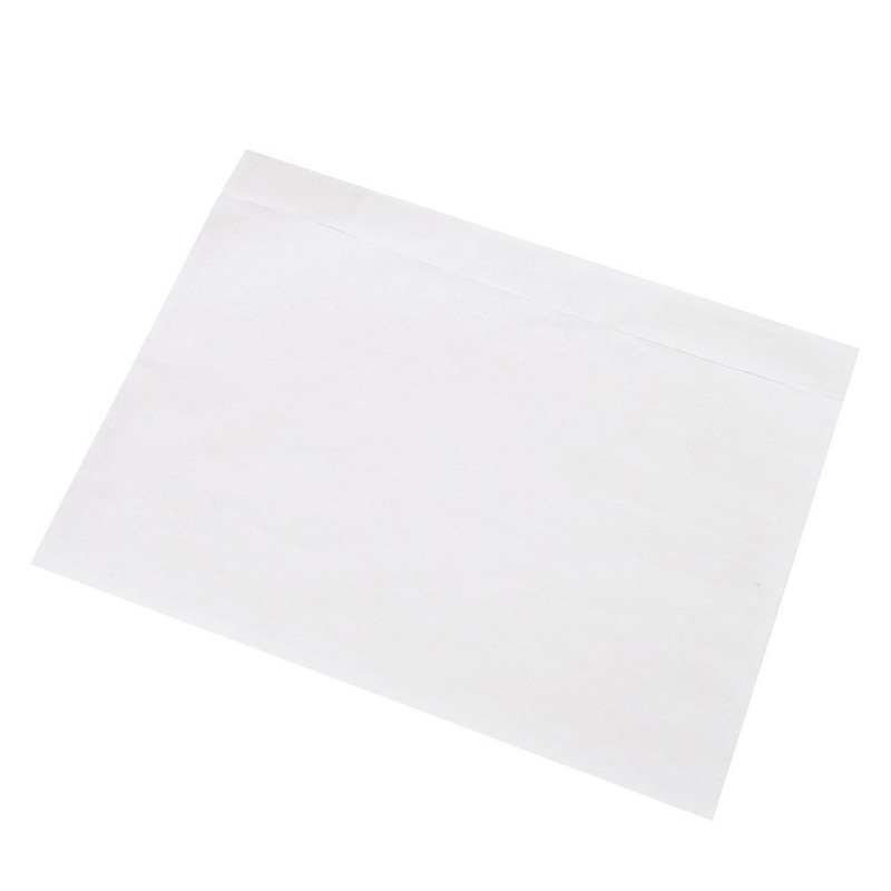 100Pack 6" x 9" Clear Top Loading Packing List Adhesive Shipping Label Envelopes gallery