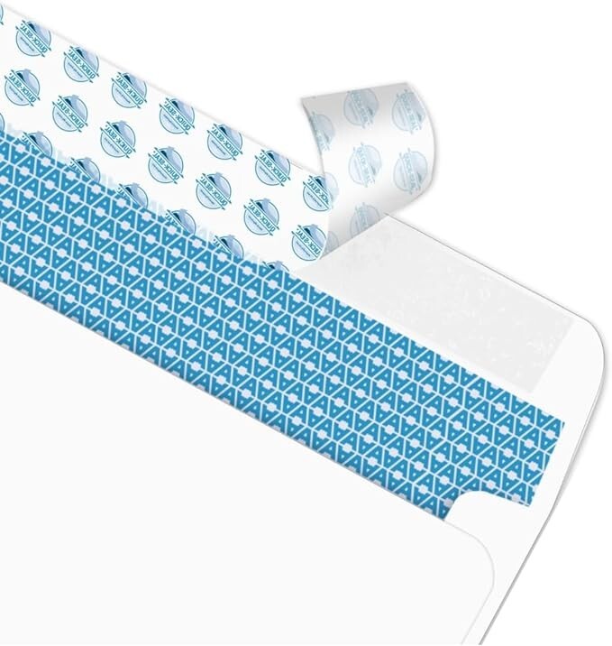 250#10 Security Self-Seal Envelopes, Windowless Design, Premium Security Tint gallery
