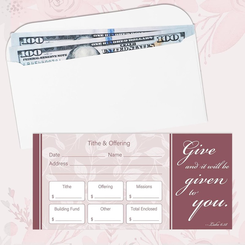 200 Pieces Church Offering Envelopes My Offering Bill Size Envelope Church Ti... gallery