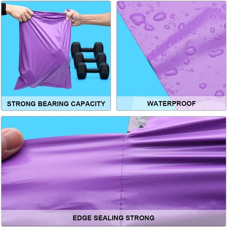 2000 Poly Mailers 10x13 Shipping Bags Plastic Packaging Mailing Envelope Purple gallery