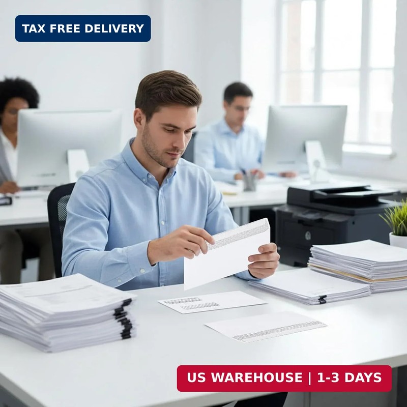 #8 Double Window Security Check Envelopes,Double Window Self Seal Security Envel gallery