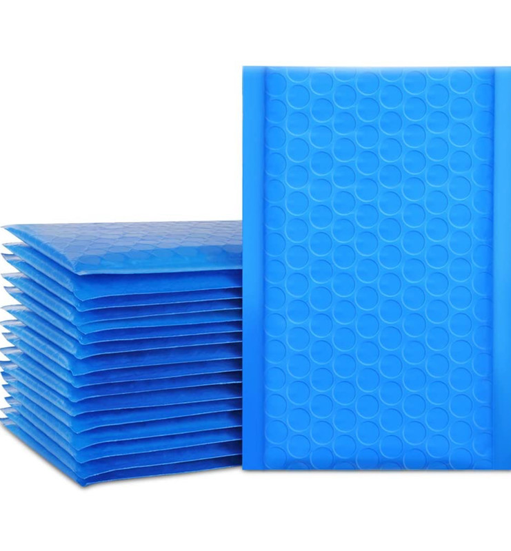 Beautiful Colors Quality Adhesive Bubble Mailers Used For Shipping Products 4×8