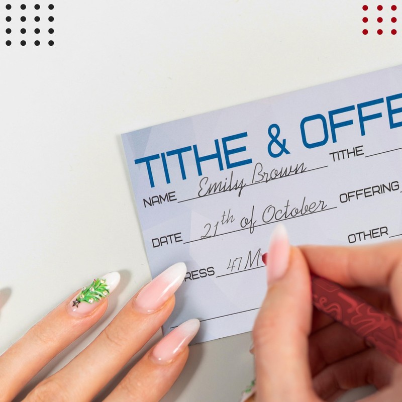 Church Offering Envelopes Tithes Cash Donation Finance Organization 200 PCS gallery