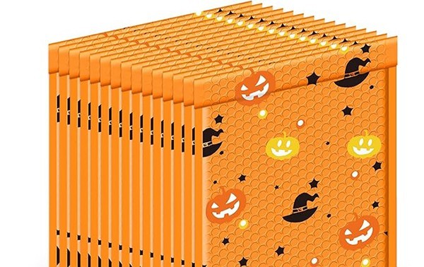 Halloween (20 Pack) Bubble Mailers 8.5×11 Tamper Proof Halloween Treat Bags! 20)