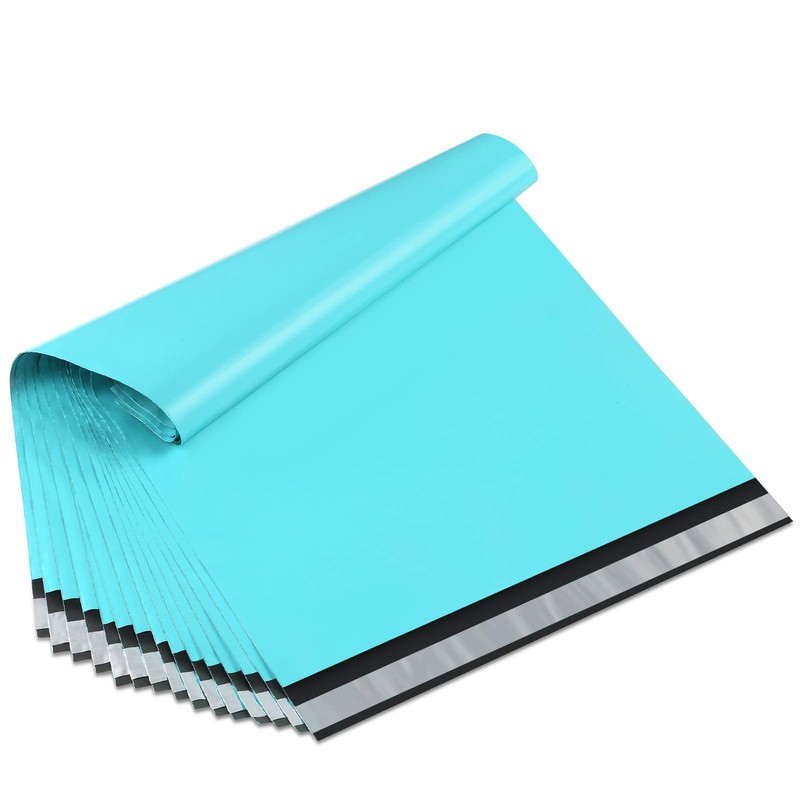14.5×19 Poly Mailers Teal Bags -Sealing Waterproof and Tear-Proof Poly Bags f…