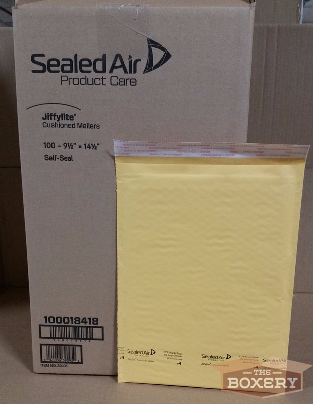 Jiffylite® USA #4 9.5×14.5” Kraft Cushioned Bubble Mailers 100/cs – TheBoxery