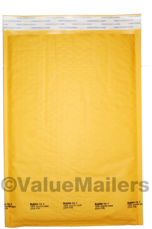 #4 Bubble Lite 9.5×14.5 Kraft Bubble Mailers Padded Envelopes Bags 100 To 2000