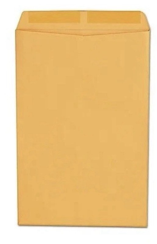 275 Envelopes 10 X 15 Brown Manilla with Gummed Flaps, READ DESCRIPTION