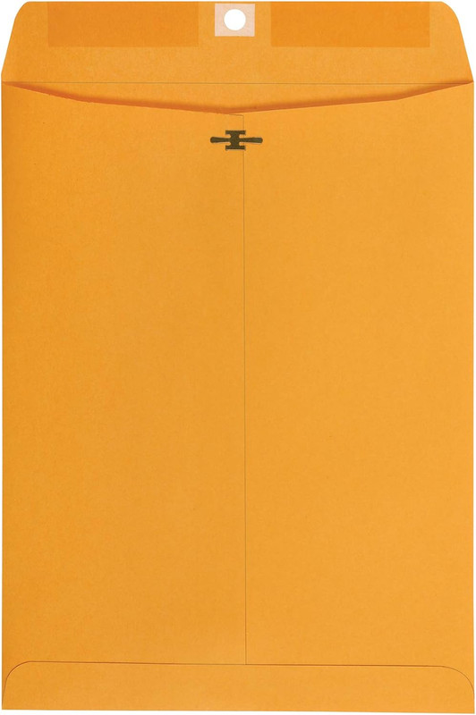 9x12 Clasp Kraft Envelopes 100 Pack Heavy Duty Document Mailing File gallery
