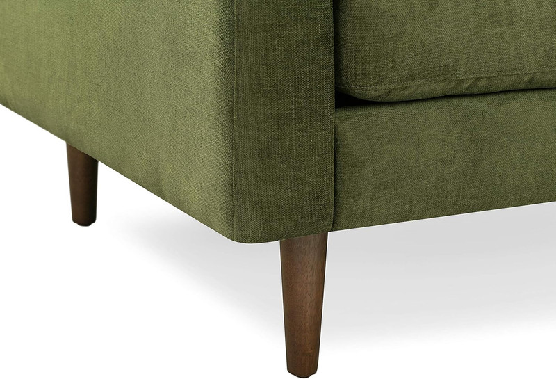 Napa 88.5" Sofa with Deep Seating, Tailored Upholstered Finish, Clean Modern Lin gallery
