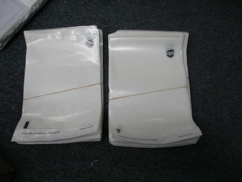 100- 7x10 Clear Internet Address Pouches/Sleeves UPS/Fed Ex/USPS Free Shipping gallery