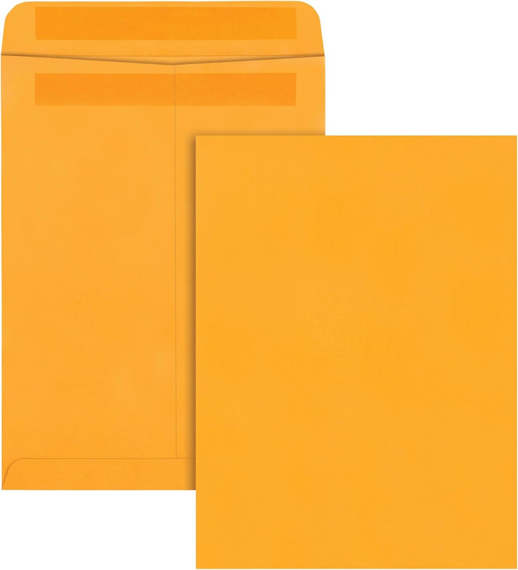 9 X 12 Catalog Mailing Envelopes, Redi-Seal Self Seal Envelope Closure, 28 Lb Kr