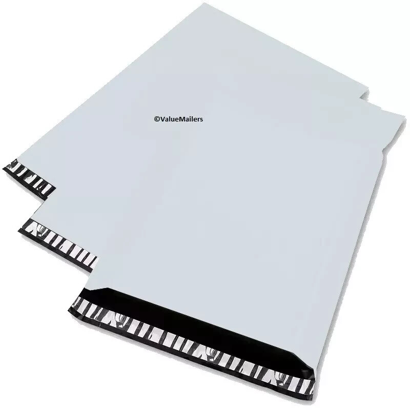 500 -19×24 White Poly Mailers Shipping Envelopes Bags Mailer Bag 19 x 24