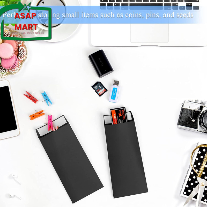 Cash Envelopes -120 Envelopes Money Saving Challenge, 3.2X6.6Inch Black Money En gallery