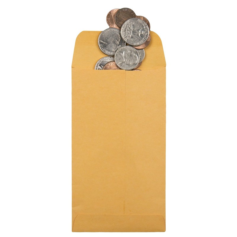 #5 1/2 Coin Envelopes, 3 1/8 x 5 1/2, Gummed, Small Parts, Jewelry & Seed Env... gallery