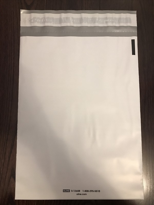 Uline Tear-Proof Polyethylene Mailers With Tear Strip- 9x 12” Pack Of 100
