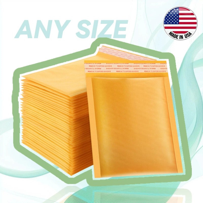 10.5X15 #5 BUBBLE MAILERS MAILING SHIP PADDED BAGS SELFSEAL ENVELOPES 50PCS