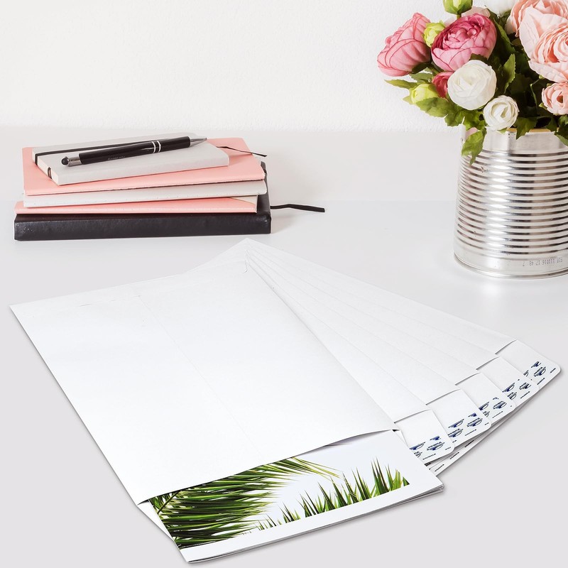 10x13 Self Seal Catalog Envelopes 150 Packs Large White Envelopes with Peel a... gallery