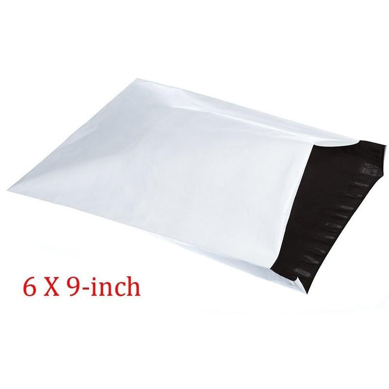 500 6”x9” Poly Mailers Envelopes Self Seal Plastic Bag Shipping Bag 6 x 9