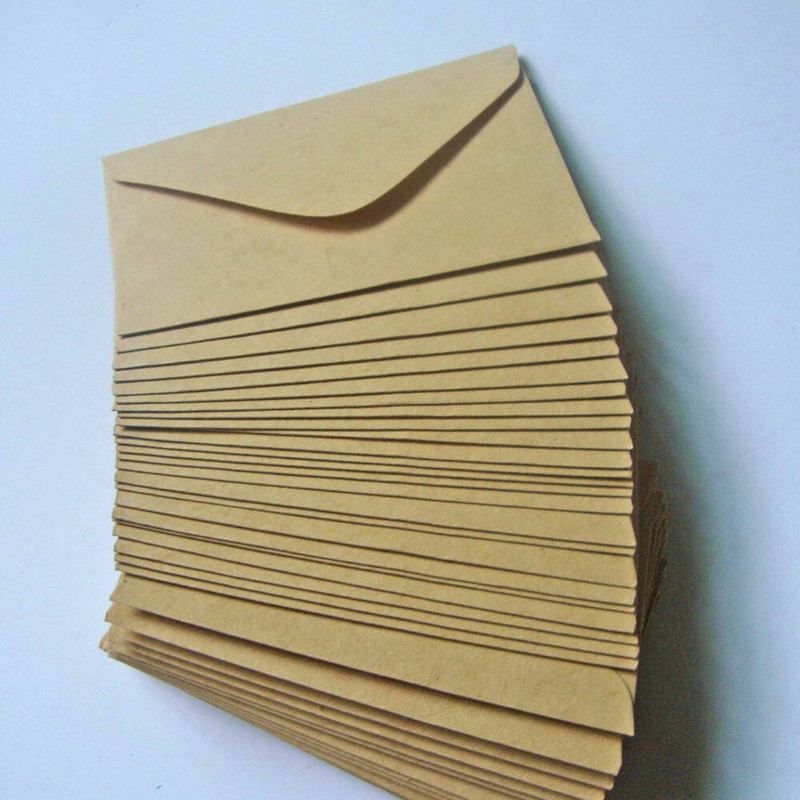 40PCS Classic Import Kraft Paper Envelopes Paper Invitations Postcard Envelope gallery