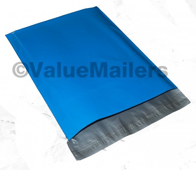 200 Bags 100 Each 10x13 Glowing Pink, Blue Designer Poly Mailers Bag gallery