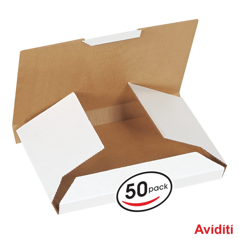 Aviditi MLRDVD Corrugated DVD Mailer 7-5/8"x 5-7/16" x 11/16" 50-Pack gallery