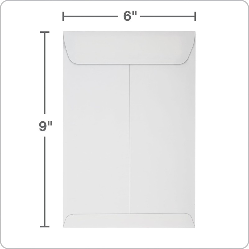 6 x 9 Catalog Envelopes, 100 Pack, Catalog-Style with Self Seal Closure, Heav... gallery
