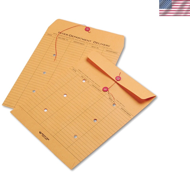 10 x 13 Interoffice Envelopes, 100 Pack, Inter office Routing Envelopes with ...