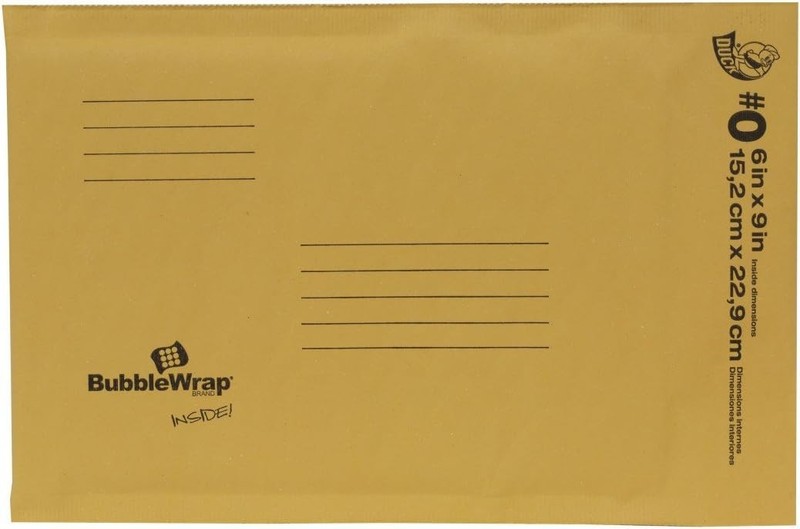 Self-Seal Kraft Bubble Mailers 6x9 in Tan - 5-Pack for Everyday Mail Needs gallery