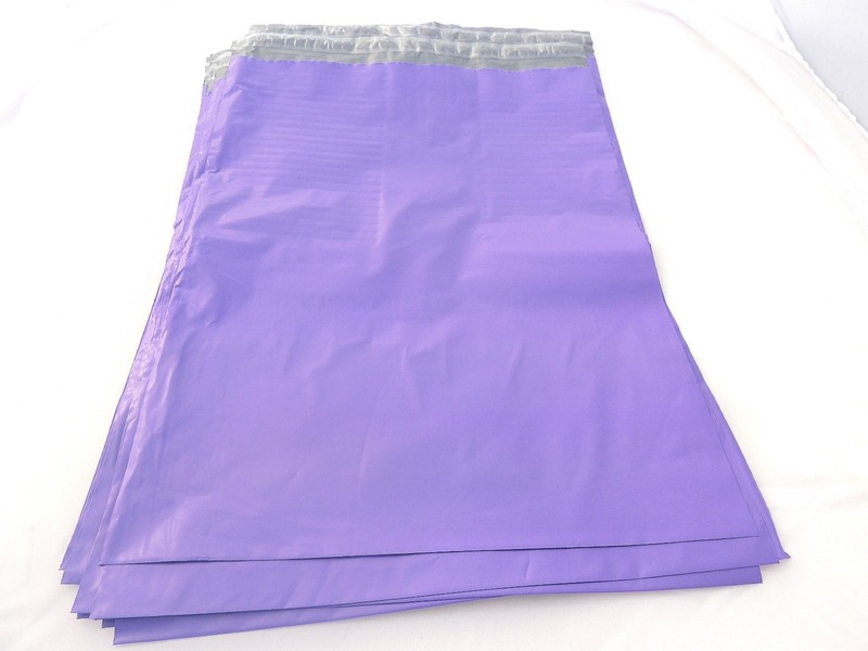 1200 Purple 7x10 Flat Poly Postal Mailer Envelopes, Self Seal USPS Shipping gallery