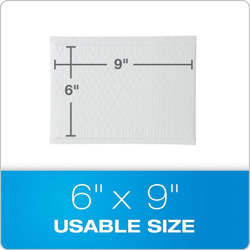 50PC plastic padded poly Bubble Mailers 6 X 9 Shipping Envelopes shipping bags gallery