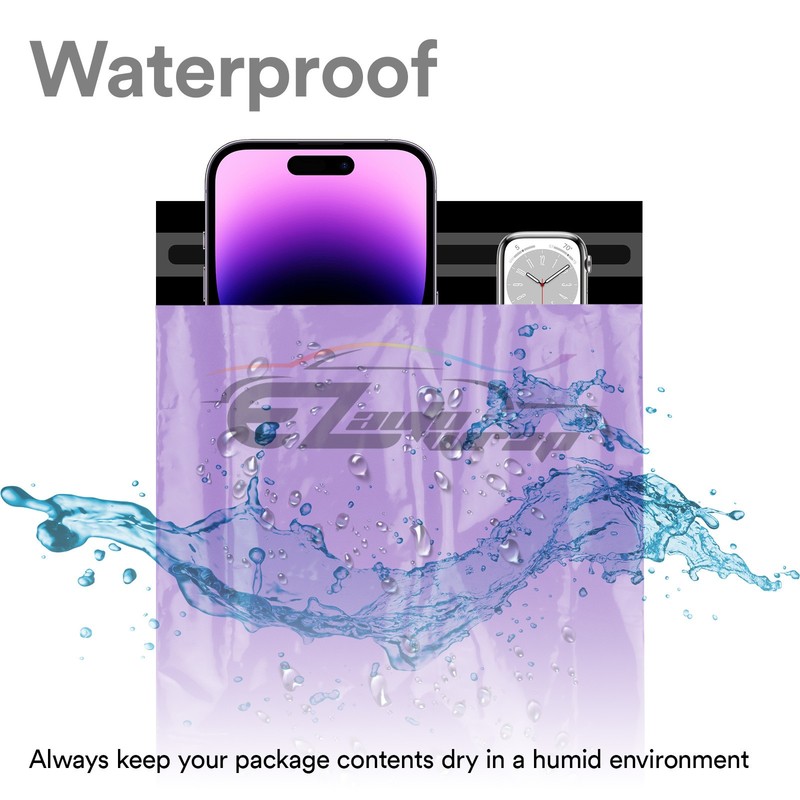 SIZES # Lavender Purple Poly Mailers Shipping Envelopes Plastic Bag Self Sealing gallery