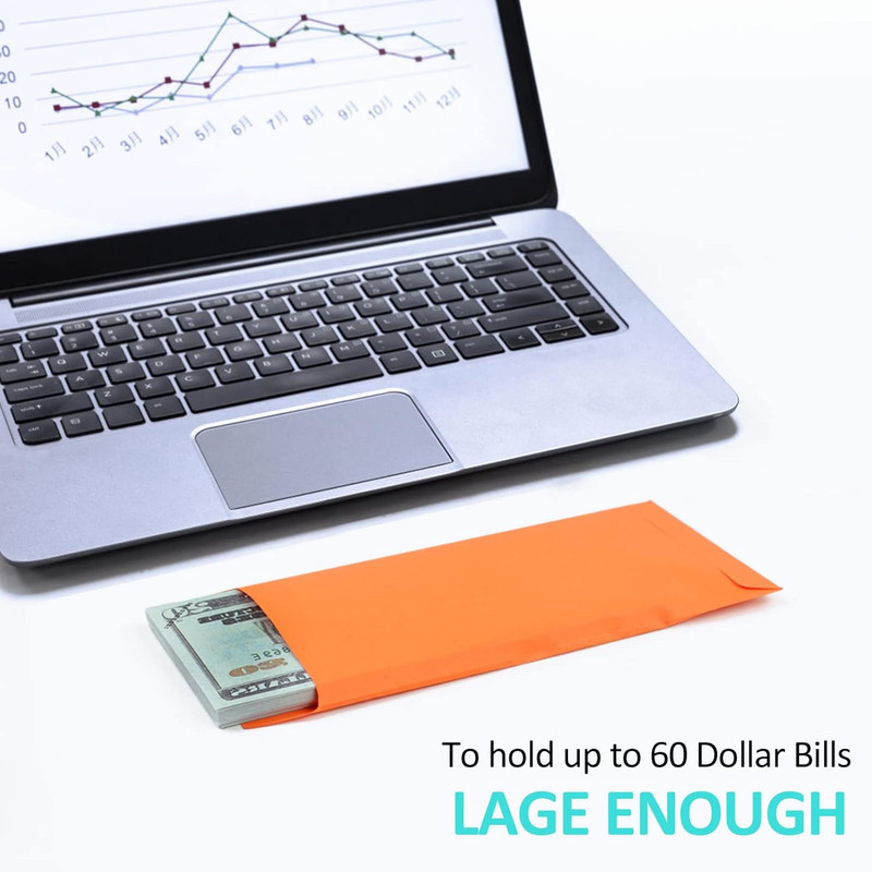 Cash Envelopes -120 Envelopes Money Saving Challenge, 3.2X6.6Inch Money Envelope gallery