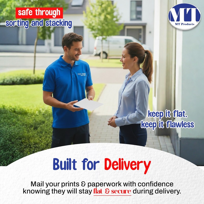 MT Products White Shipping Envelope - 7" x 9" Mailing Envelopes - Pack of 100 gallery