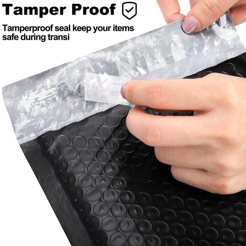 100 Pack Bubble Mailers 6x10", Usable Size 6x9" Self Seal Padded Envelopes Op... gallery