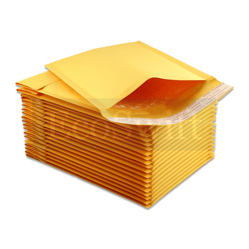 1 #000 4 x 8 EcoSwift Kraft Bubble Padded Envelopes 5 x 8 ~ X-Wide Mailers Bags gallery