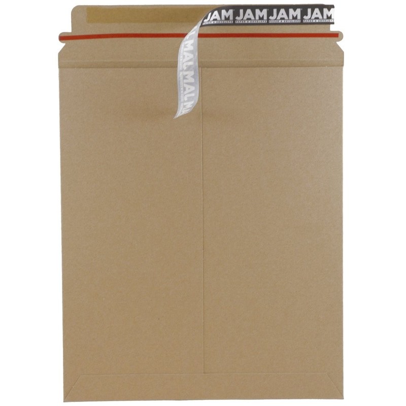 Stay-Flat Photo Mailer Envelopes with Peel & Seal Closure - 11 x 13 1/2 - Bro... gallery