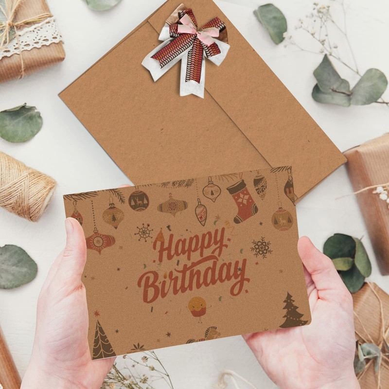 A7 Brown Kraft Envelopes Self Seal 100 Pack 120 GSM，Goefun Printable 5x7 gallery