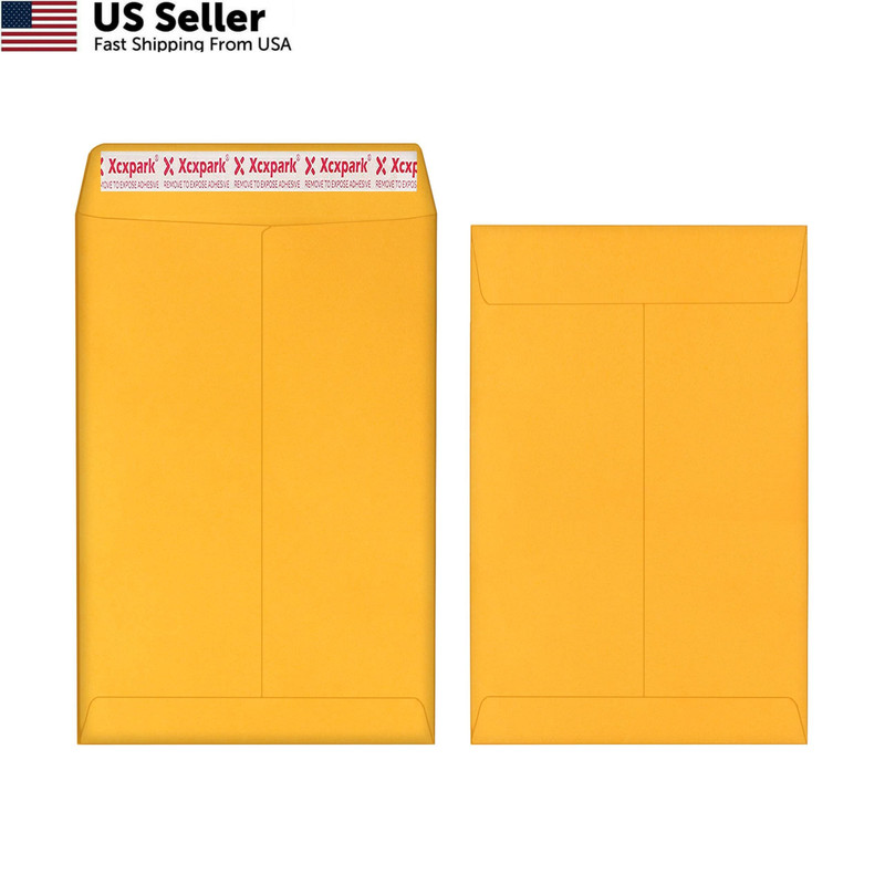 Xxcxpark 250 PCS 9x12 inches Security Catalog (250 PCS), Brown gallery