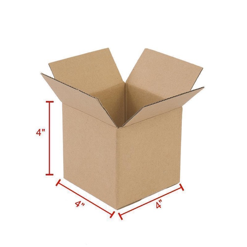 100 4x4x4 Shipping Boxes Mailing Moving Packing Storage Cardboard Paper Boxes gallery