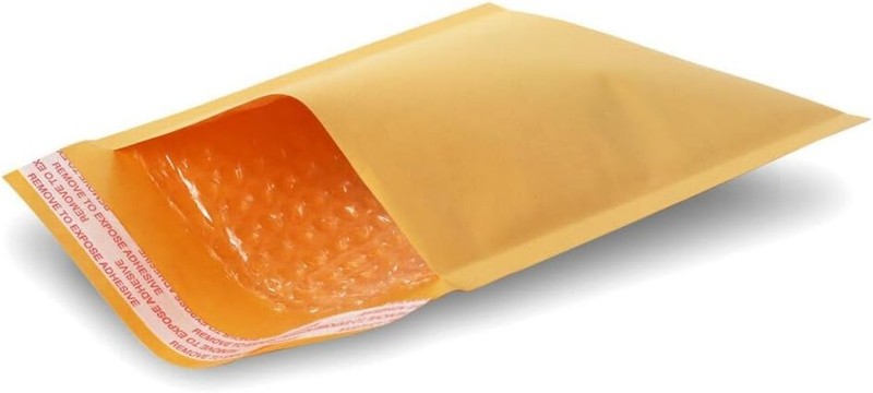 Secure Your Shipments with 10 Pack Kraft Bubble Mailers 4" x 8" Padded Envelopes gallery