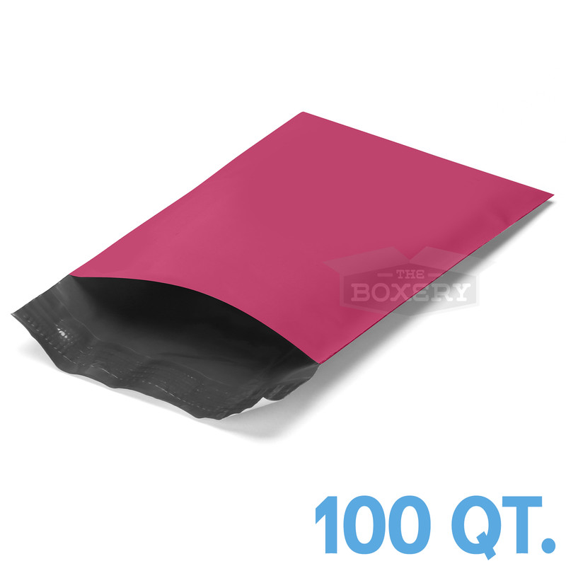 100 – 6X9 PINK POLY MAILERS ENVELOPES BAGS 6 x 9 – 2.5MIL The Boxery