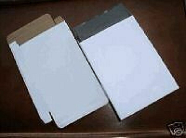 40 pcs 1 7/16″ CORRUGATED Cardboard Box, Multi DVD Case White Mailer JS51